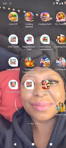 Customer photo review of Collagen Night Wrapping Mask