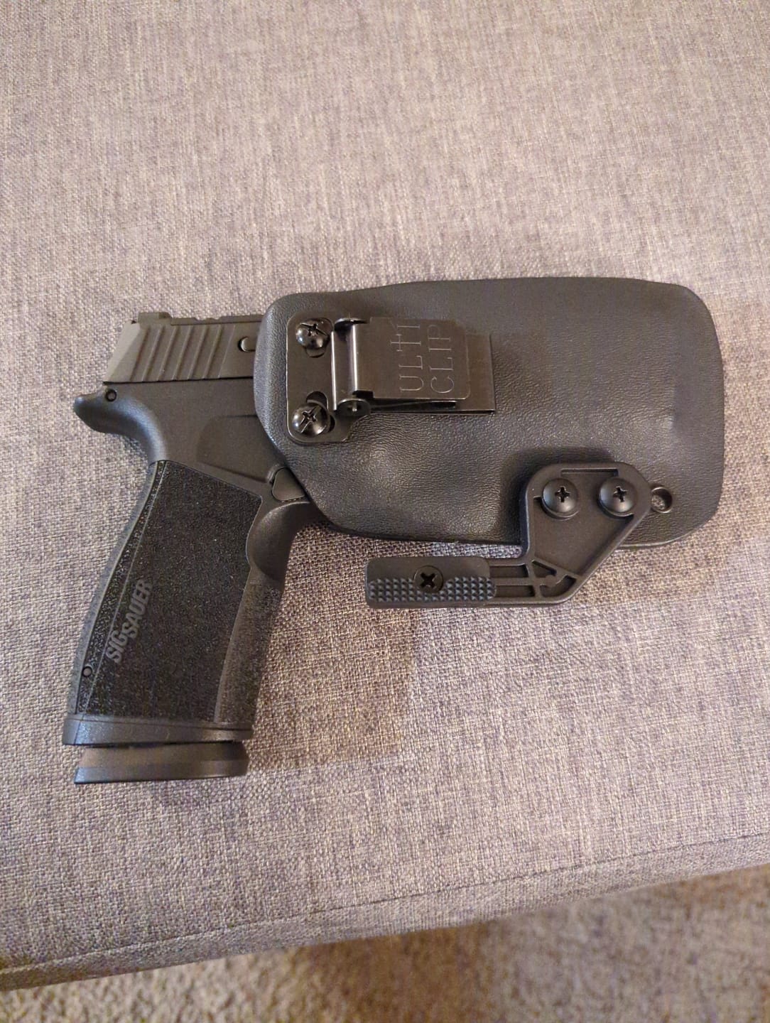 Customer photo review of Breakout 2.0 IWB Holster For Comfort and Concealment