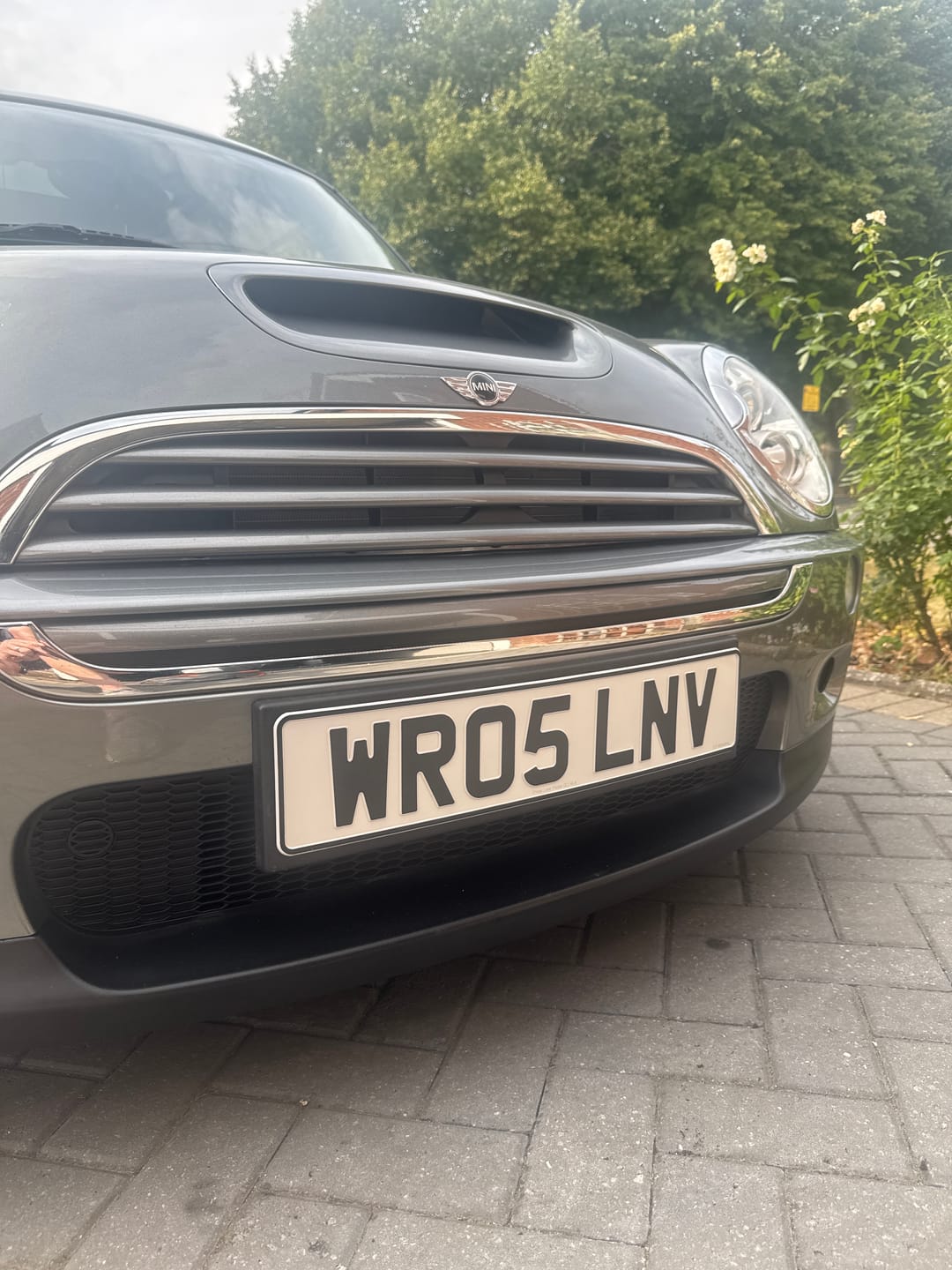 Customer photo review of Metal Pressed Number Plate (standard)- 520mm x 111mm