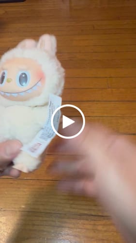Customer video review of Labubu The Monsters Exciting Macaron Series Plush Pendant Blind Box