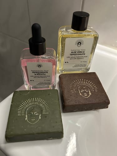 Customer photo review of Mexican Skincare Bestseller