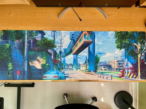 Customer photo review of Custom Size Mouse Pad