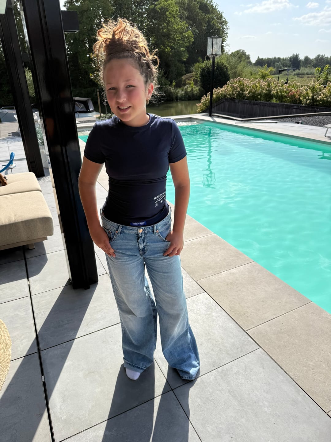 Customer photo review of LABEL T-SHIRT NAVY