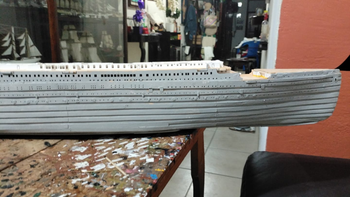 Customer photo review of Maqueta Barco Titanic