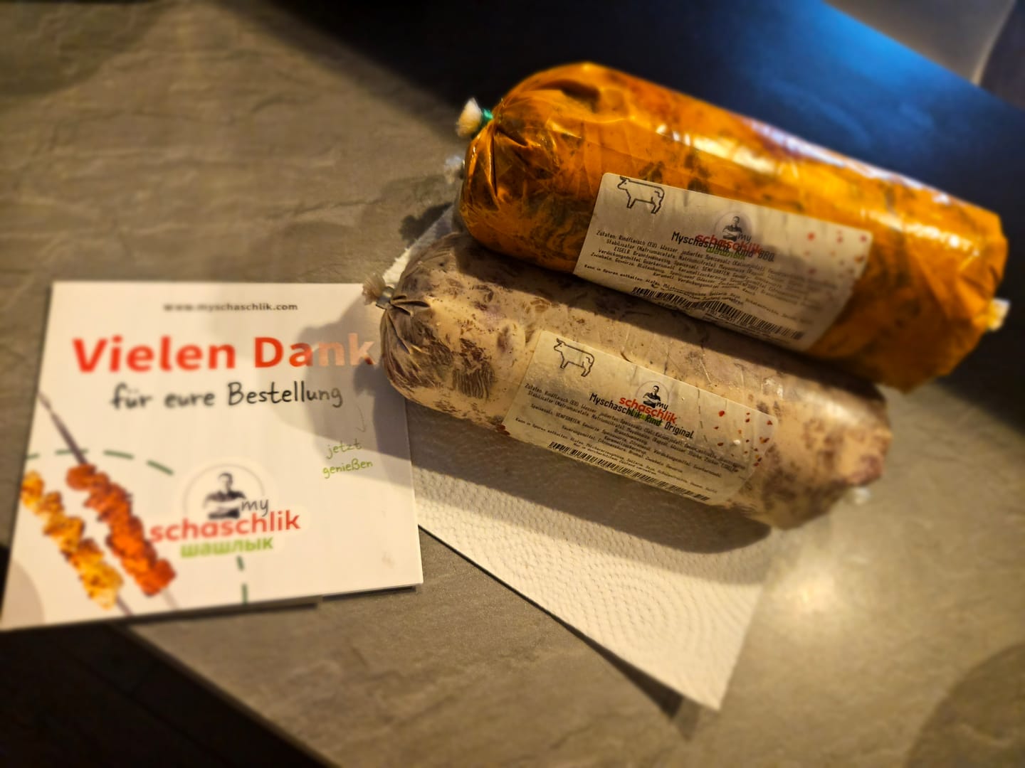 Customer photo review of Rinder-Schaschlik Original – zart & kräftig | mySchaschlik