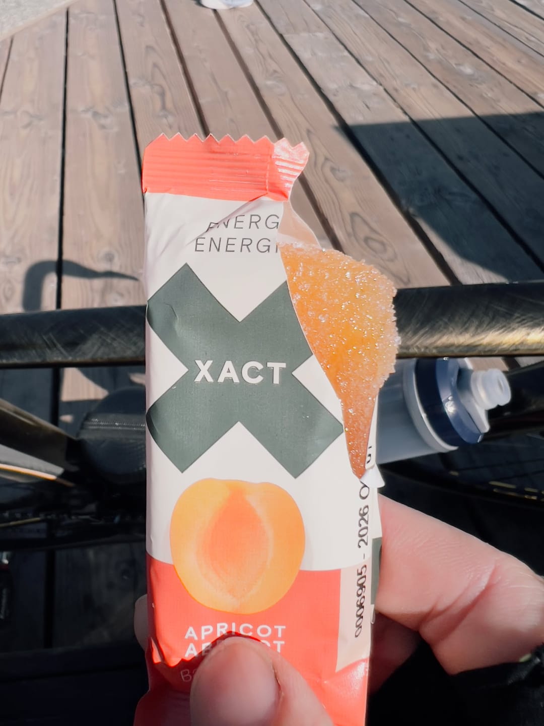Customer photo review of XACT Energy Bars