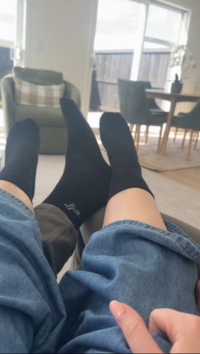 Customer photo review of Ankle Socks