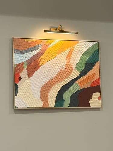 Customer review photo for Colorful Painting #CA069