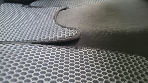 Customer photo review of Fußmatten für Van - Vorne