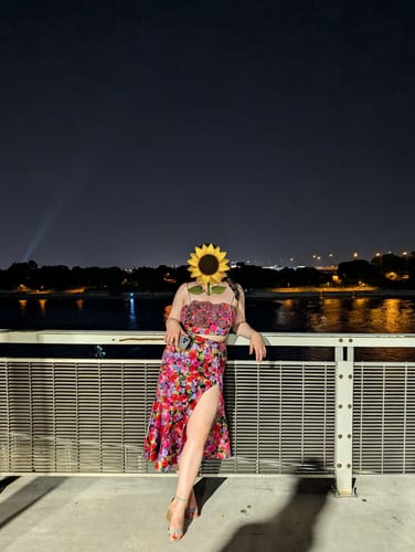 Kayla S. review of Blossom Two Piece by AMUR - RENTAL image 1 out of 1