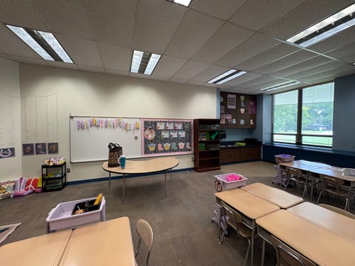 Customer photo review of Sparkly Spur Full Printable Classroom Decor Bundle