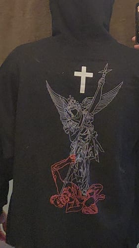 Customer photo review of SAINT MICHAEL Hoodie