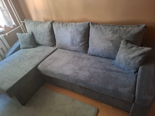 Customer photo review of Narożnik NEO BS sztruks