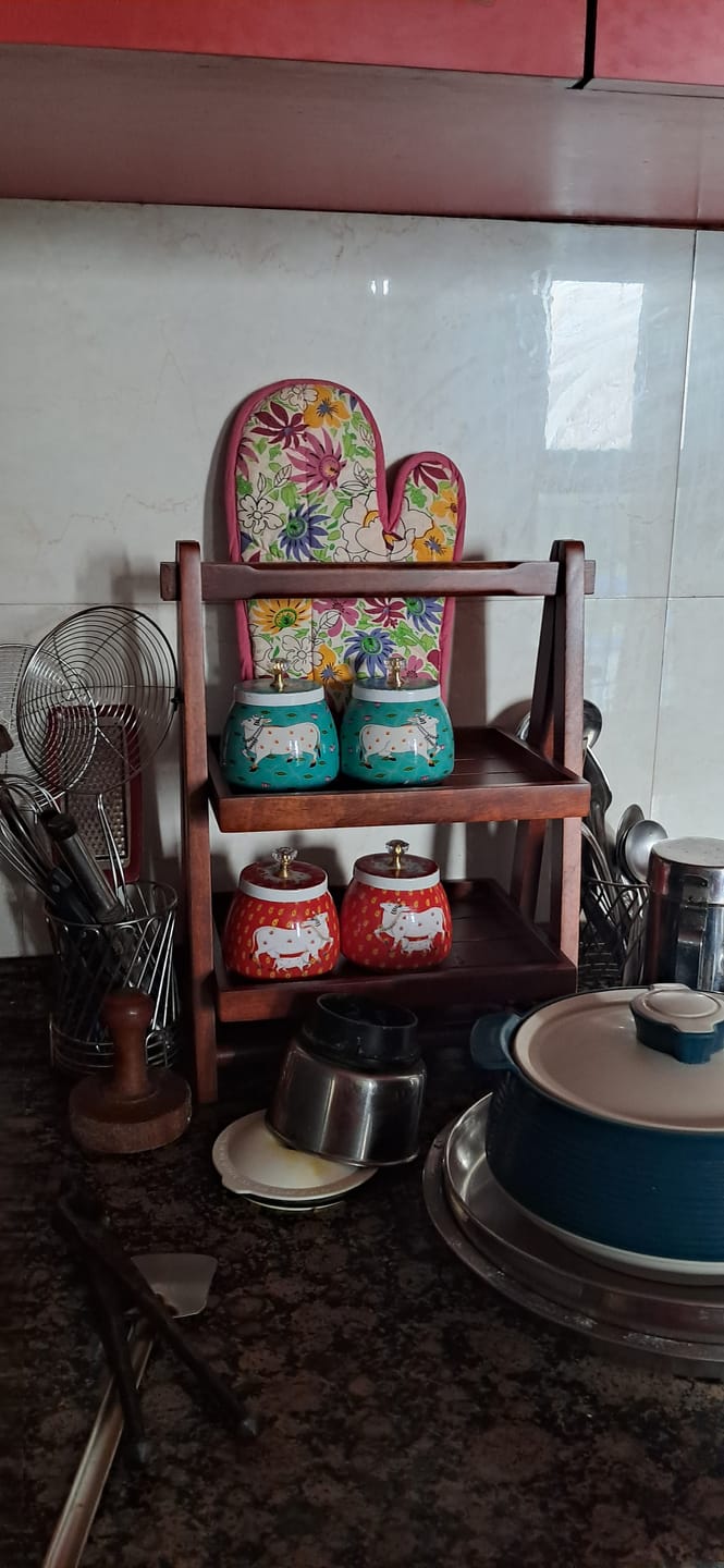 Customer photo review of Foldable Organizer from Mahogany Collection (Small)