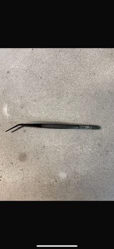 Customer photo review of Small Angled SuperFine Tweezers