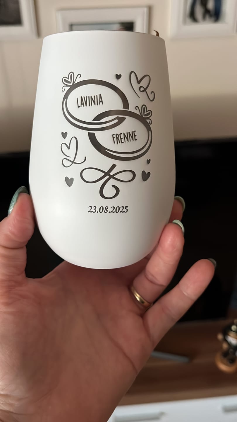 Customer photo review of Unsere Herzen - Paar-Windlicht