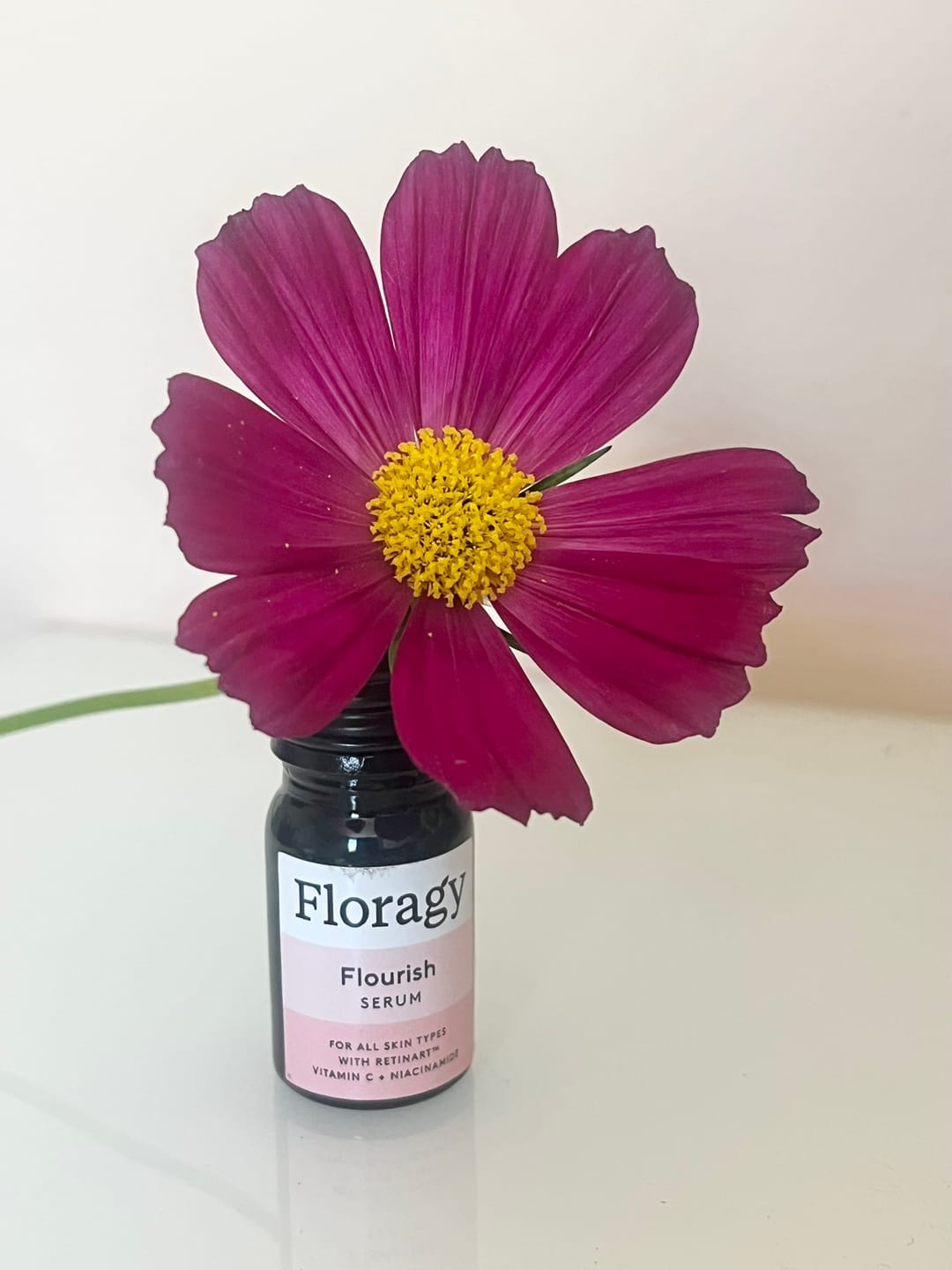 Customer photo review of Flourish Serum