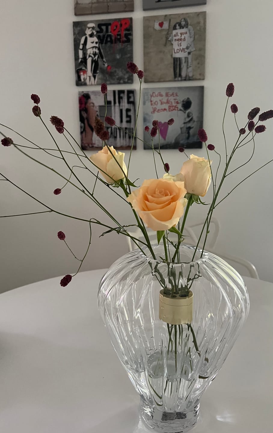 Customer photo review of Hanataba Champagne Gold – Bouquet Twister