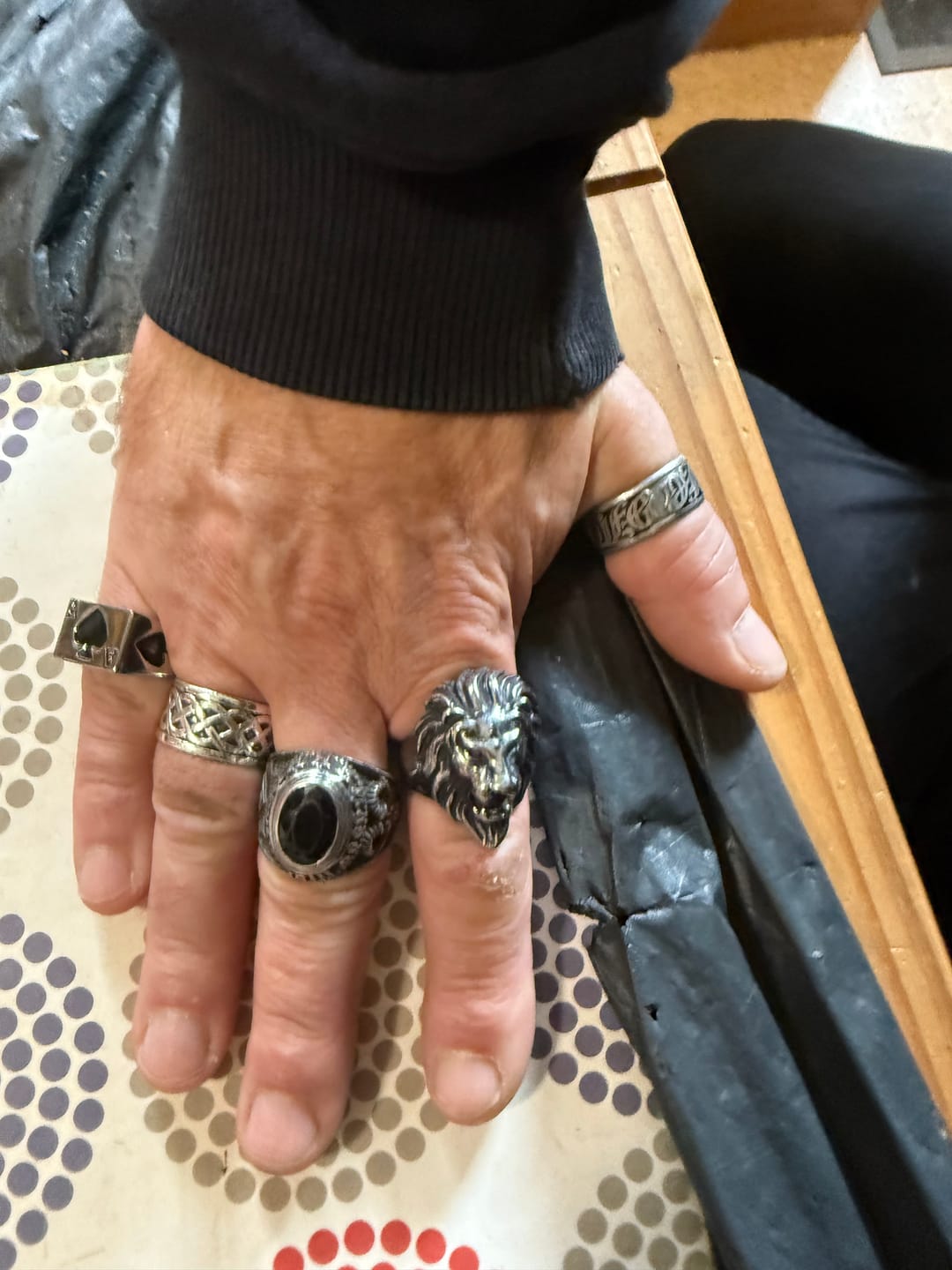 Customer photo review of Ace of Spades.