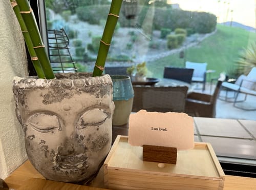 Customer photo review of keepsake stationery box - complementary with collections of $75 or more