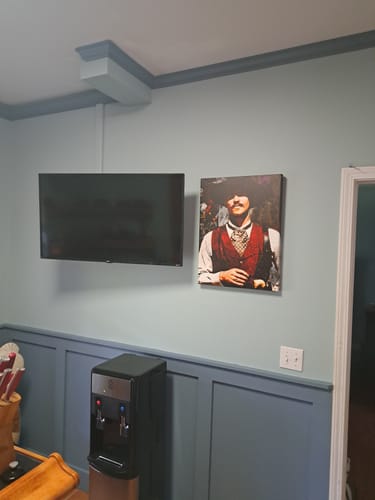 Customer photo review of Doc Holiday Wall Art