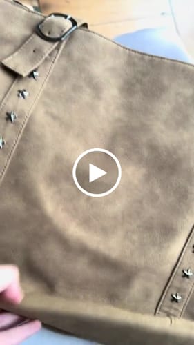 Customer video review of Bag Shopper Tachas Beige