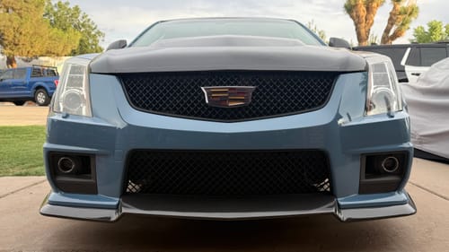 Customer photo review of 2009-15 Cadillac CTS-V Front Splitter Lip
