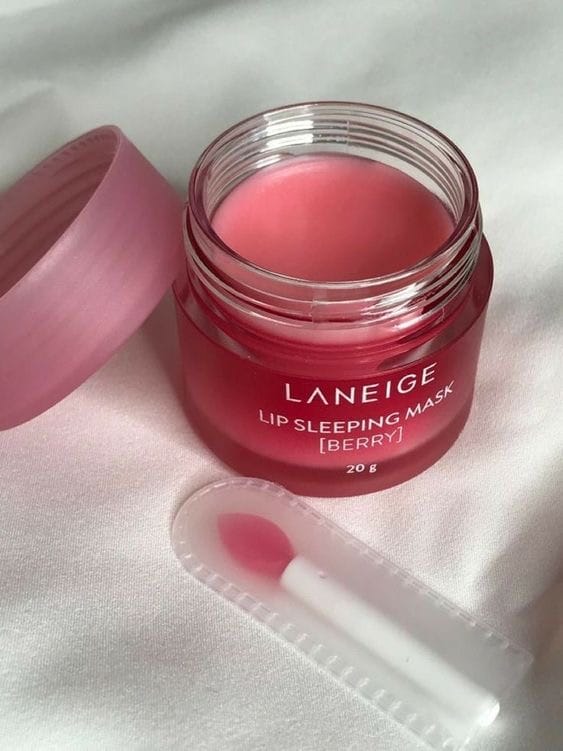 Customer photo review of Nakts maska lūpām LANEIGE Lip Sleeping Mask EX Berry