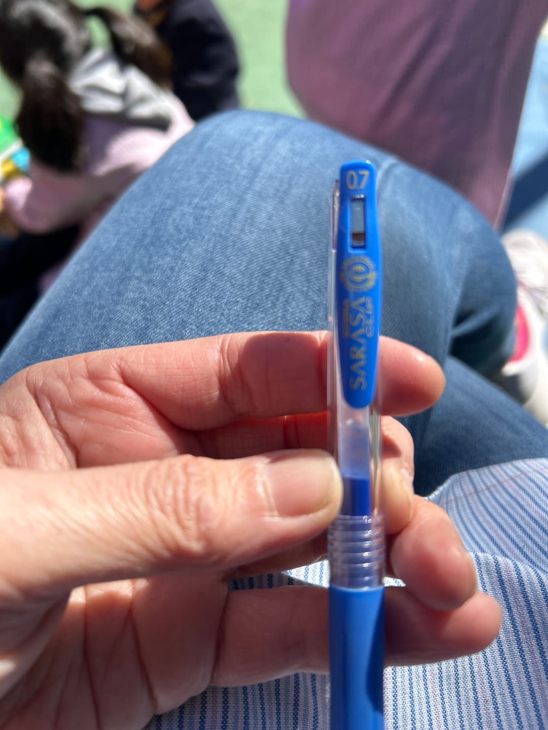 Customer photo review of Pentel - Lápiz Gel Energel Infree 0,7 mm
