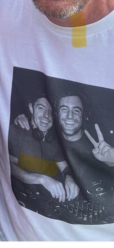 Customer photo review of Par-Tee Legends DJs1 T-shirt