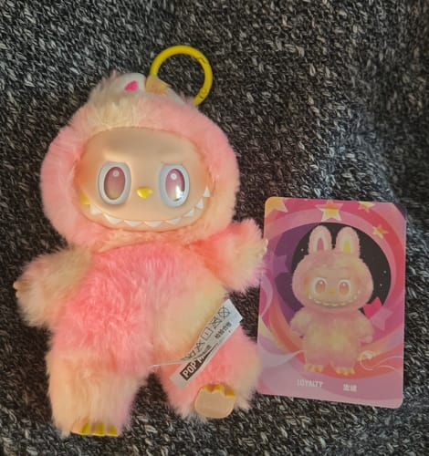 Customer photo review of 【NEW】THE MONSTERS LABUBU V3 Big Into Energy Series Plush Dolls Pop Mart Blind Box