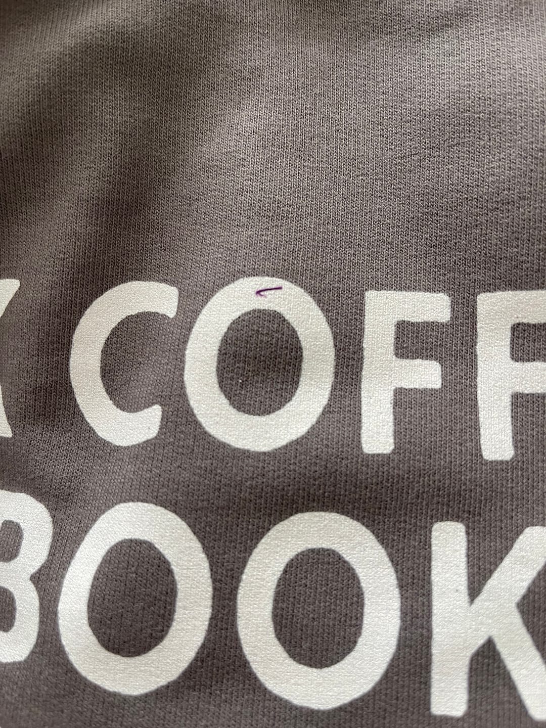 Customer photo review of Drink Coffee Read Books Be Happy