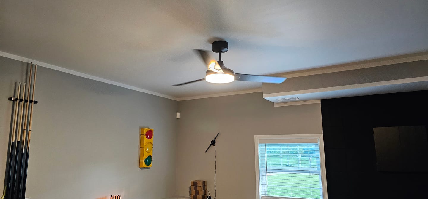 Customer photo review of Smart Ceiling Fan CLF325S