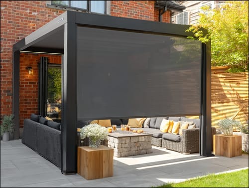 Customer photo review of FlexPatio POWER+ Motorized Pergola
