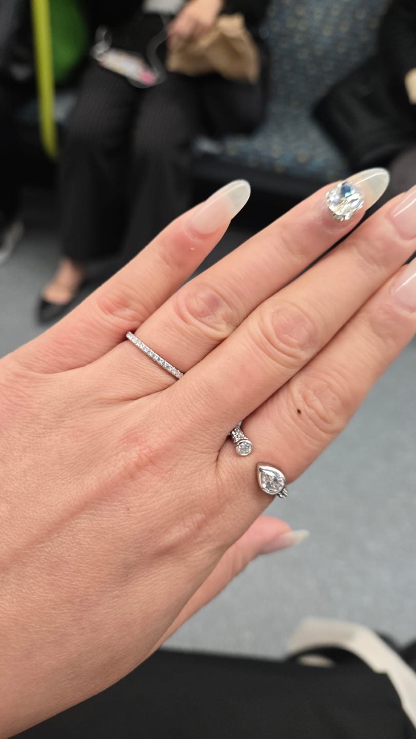 Customer photo review of MISCHA RING - SILVER