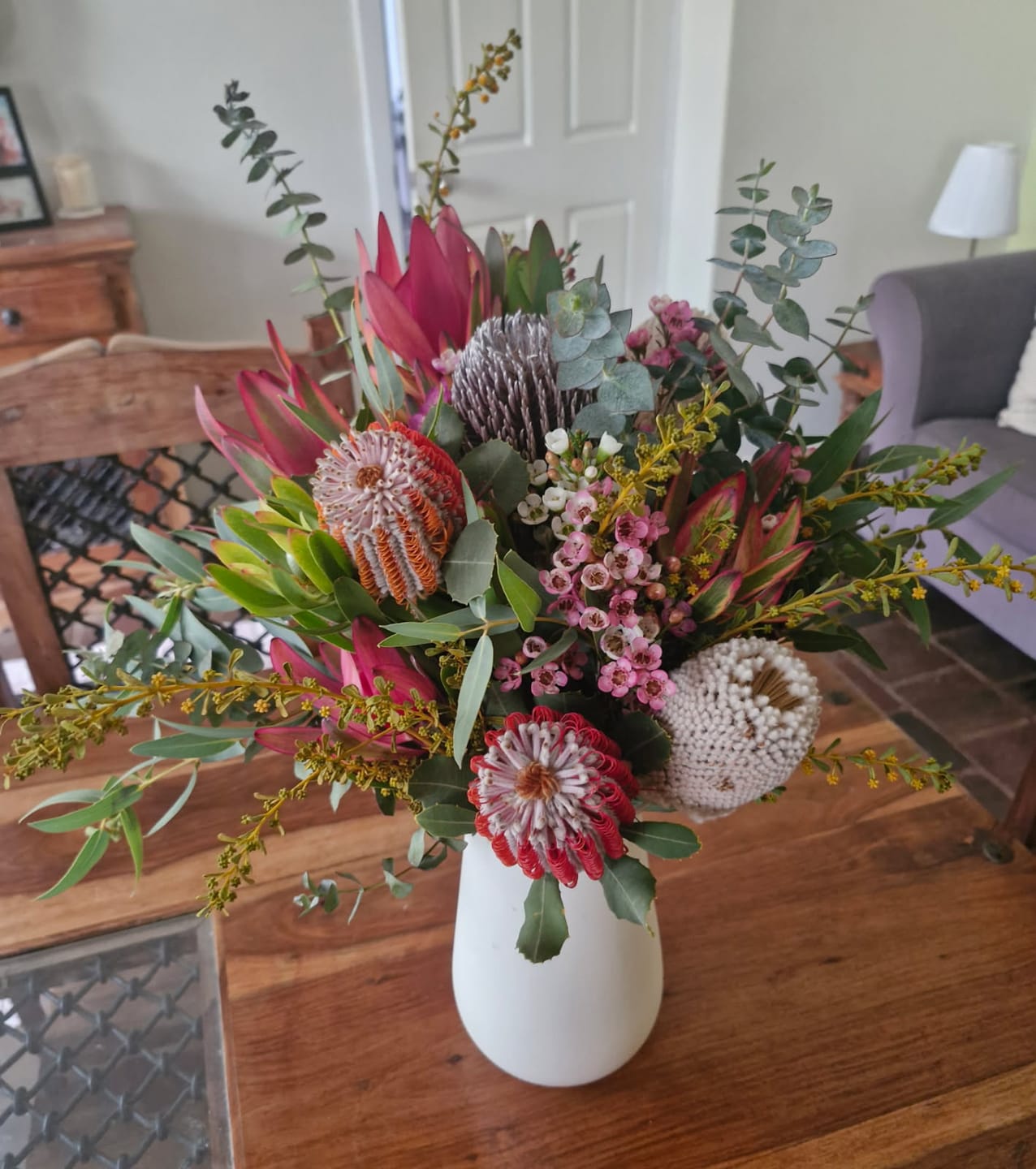 Customer photo review of Native Flower Bouquet