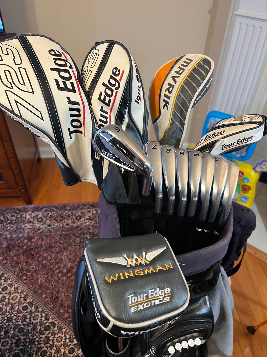 Customer photo review of Exotics C725 Irons