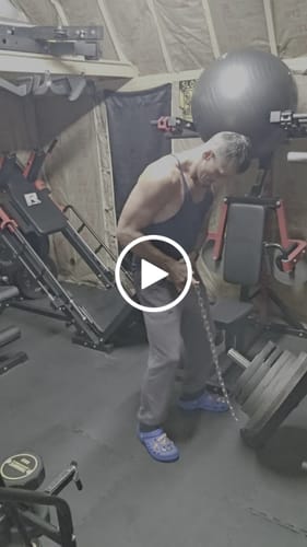 Customer video review of RitFit AT03 Belt Squat Attachment for 2"X2", 2"X3", 3"X3" Rack