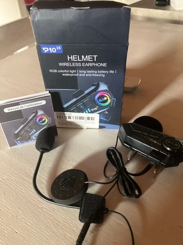 Customer photo review of Intercom Haut de Gamme Motarcom : Roulez Connecté et en Sécurité