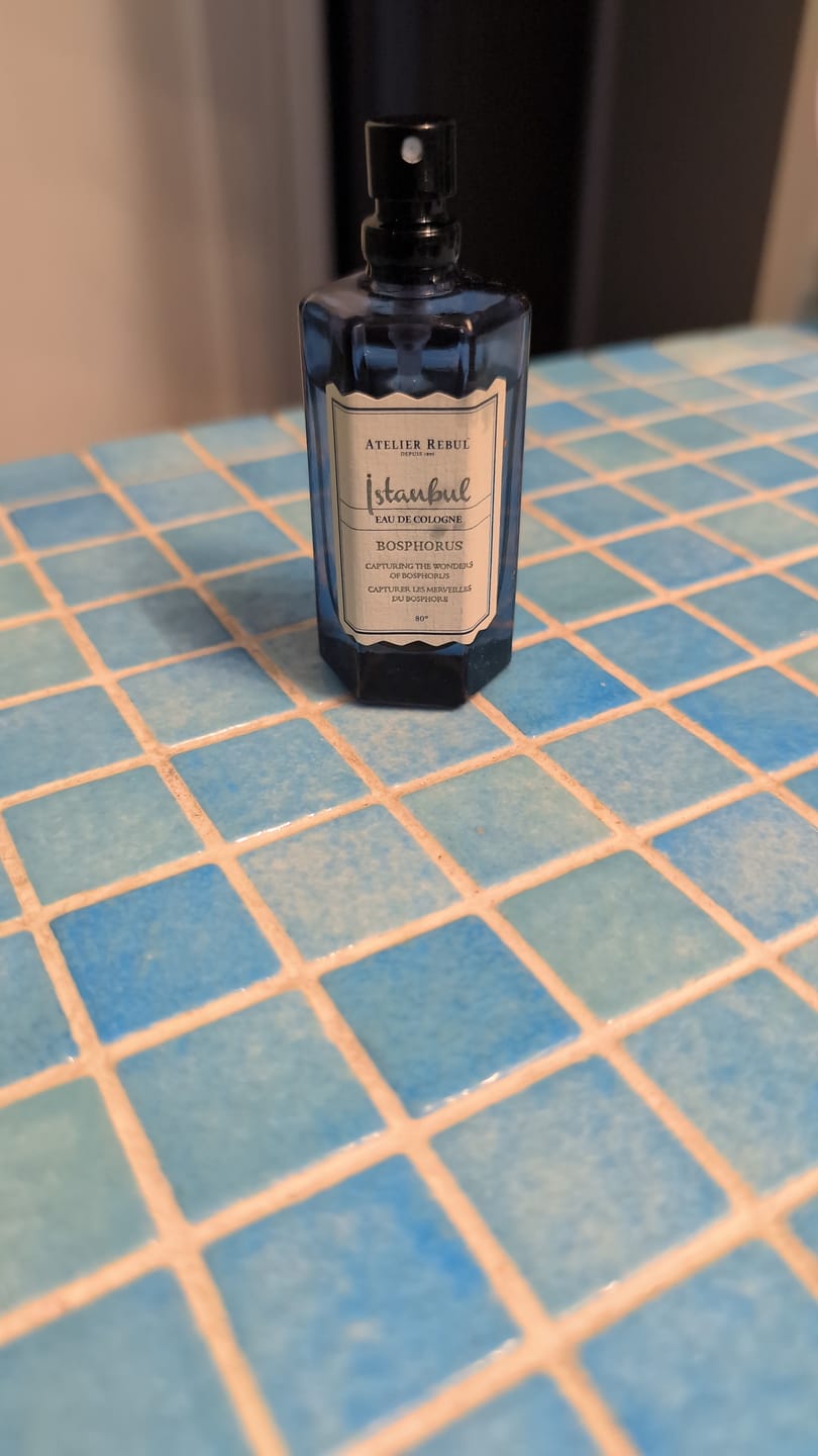 Customer photo review of Istanbul Bosphorus Eau de Cologne 25ml