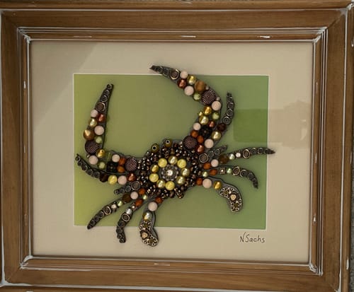Customer photo review of Unfinished Wood Crab Shape - Ocean - Nursery - Craft - up to 46" DIY
