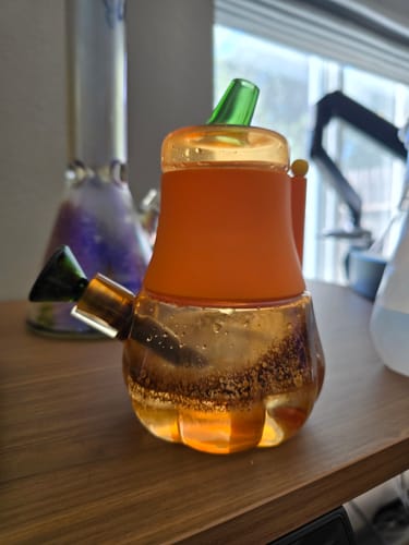 Customer photo review of The Bubbler - Pumpkin 🎃