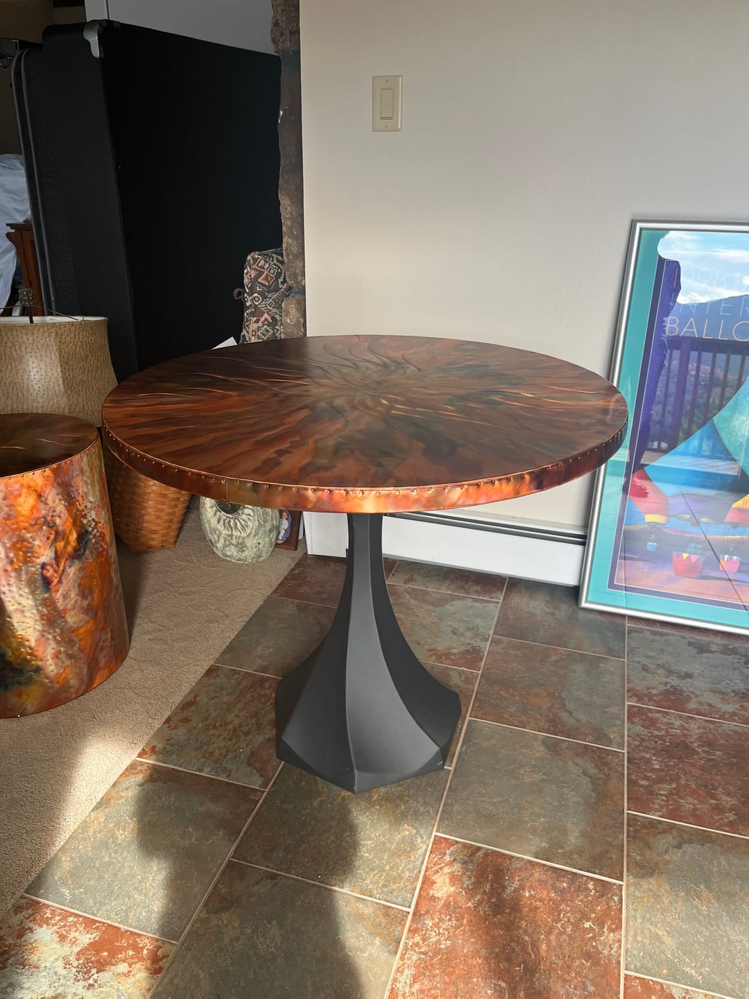 Customer photo review of 311S Lithe 28" Tulip Dining Table Base - Small