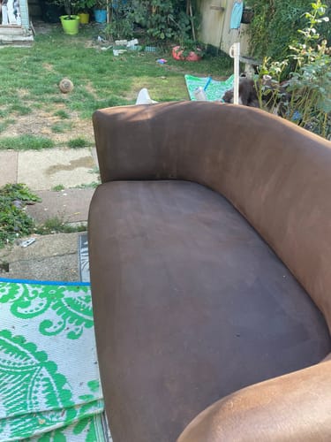 Customer photo review of Fabric Paint -- Dark Brown