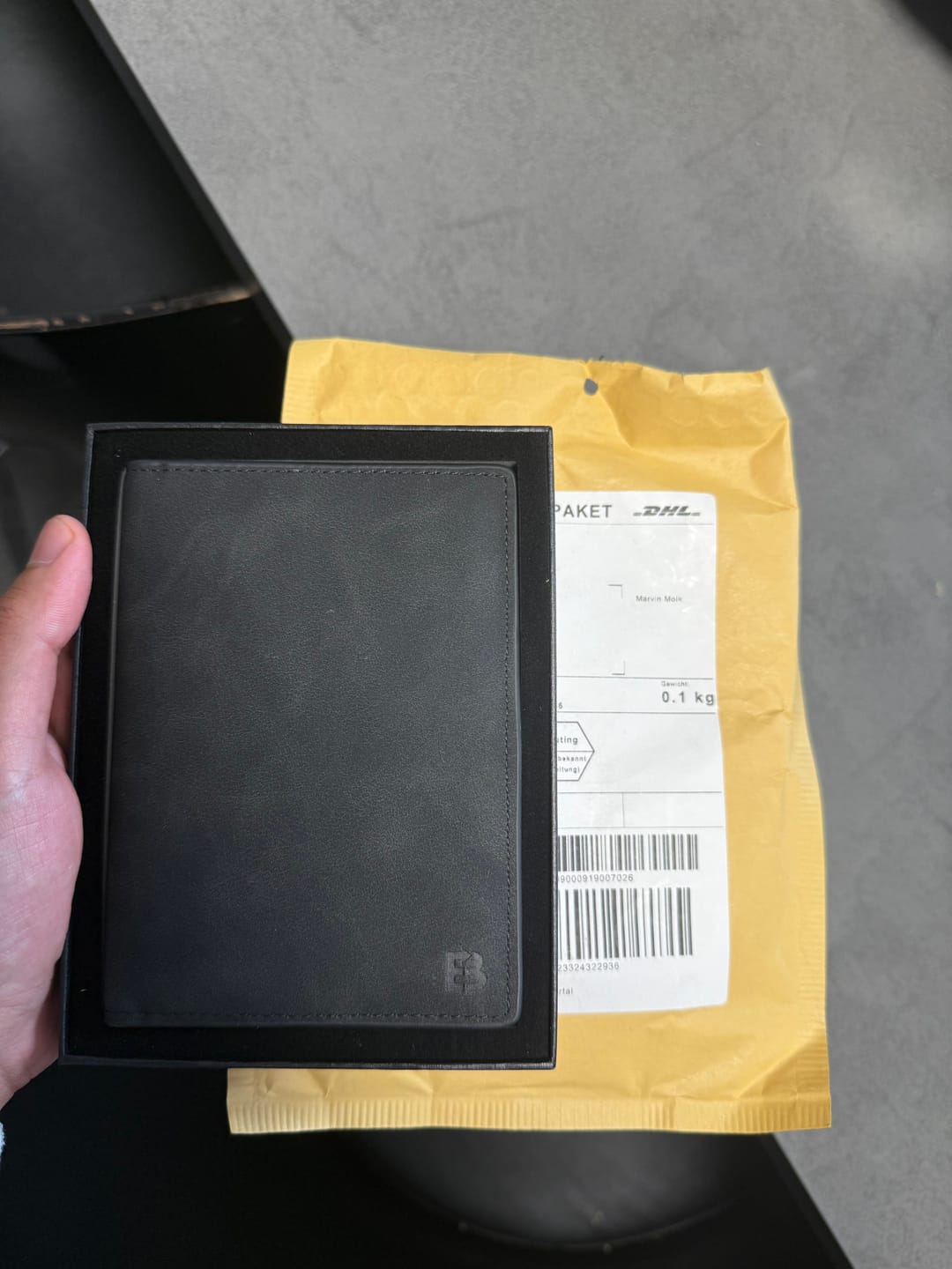 Customer photo review of Reisepass Hülle