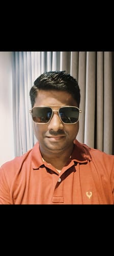 Customer photo review of Co-Pilot | Golden Wayfarer Sunglasses | MG4163