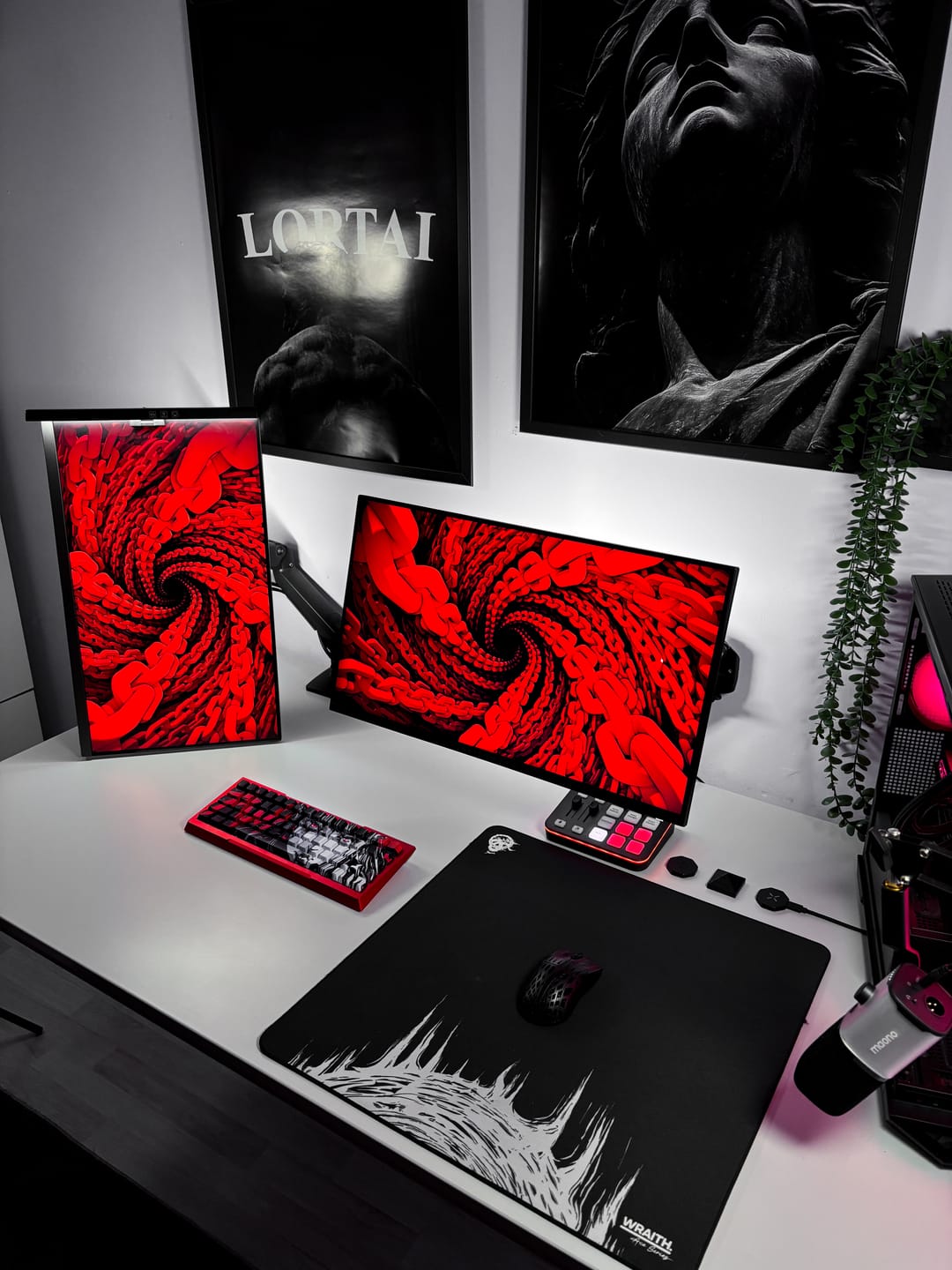 Customer photo review of Pwnage Zenblade 65 V2 Alüminyum Klavye (Manyetik Switch / HE)