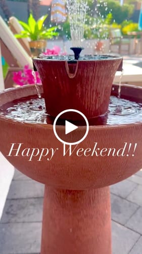 Customer video review of Alba Cordless Fountain