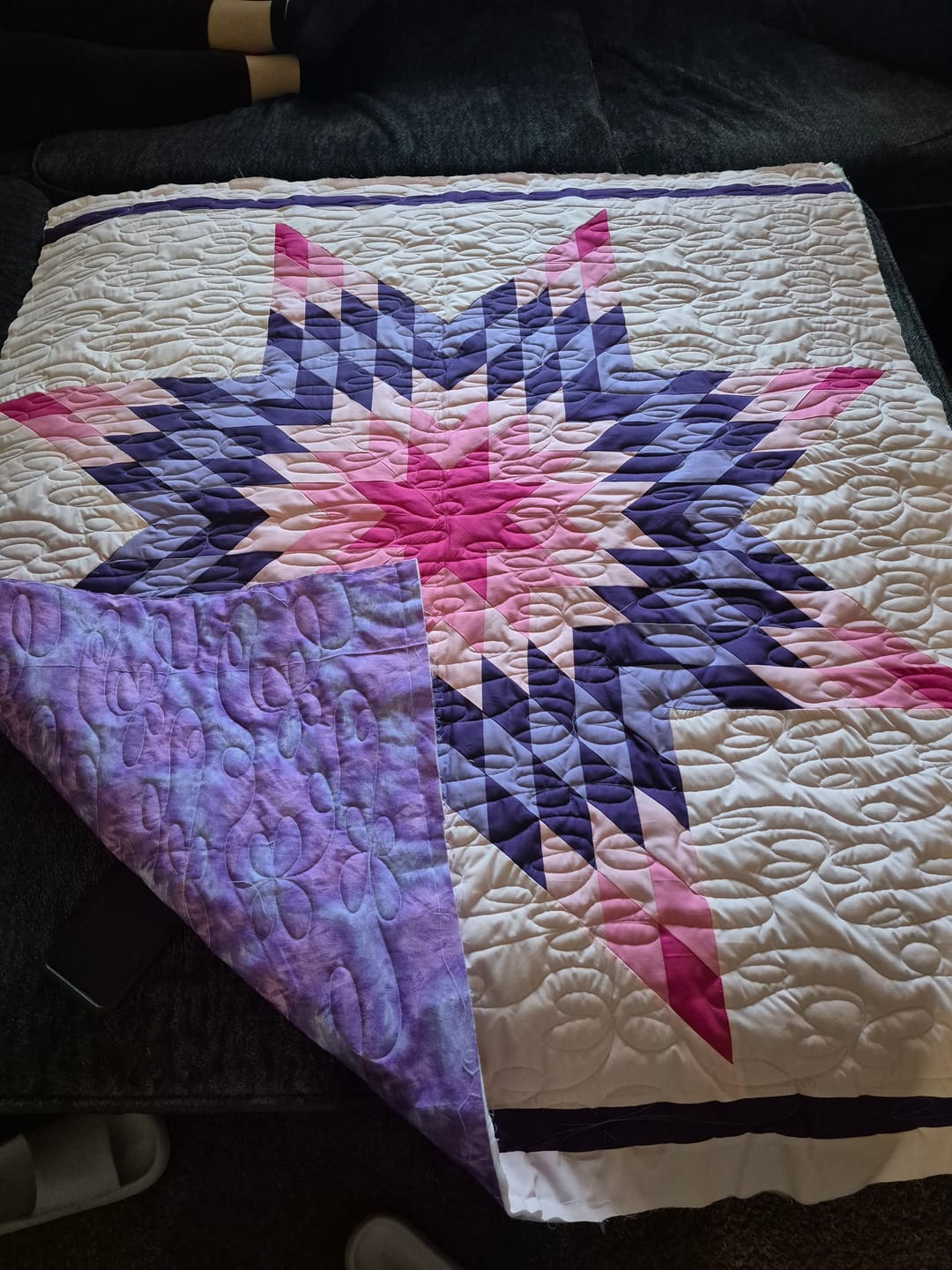 Customer photo review of Madeira Aeroquilt Thread 3000yds