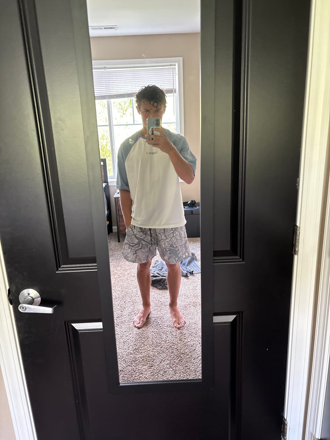 Customer photo review of 4139 - Oversized Baseball Tees